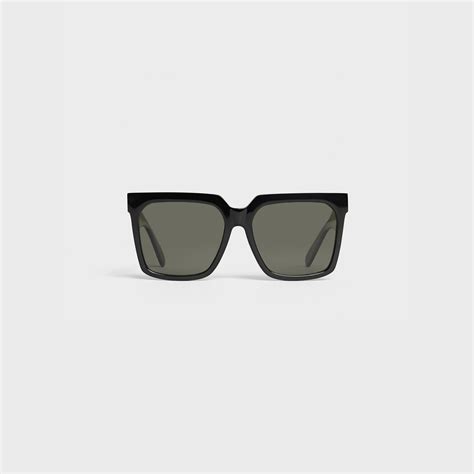 OVERSIZED S055 SUNGLASSES IN ACETATE WITH 